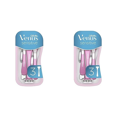 Gillette Venus Sensitive Damen Einwegrasierer, 3er Pack