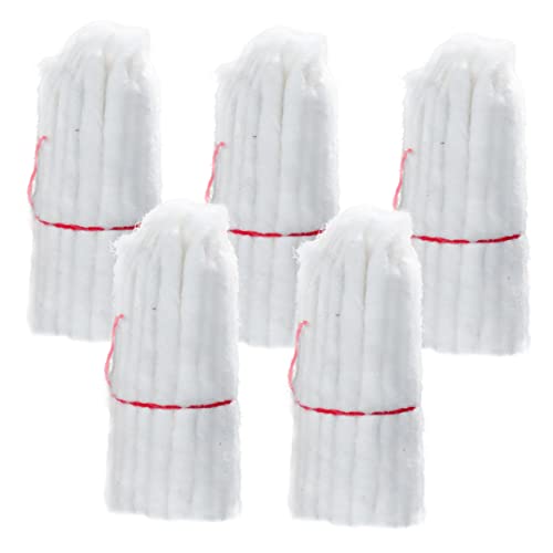 Homoyoyo 5pcs Butter Lamp Wick Making Lantern Wicks Candle Wick Professional Wick Oil Lamp Supply Kerosene Lamp Wick Oil Lamp Wick White Cotton