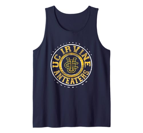 Cal Irvine Anteaters Showtime Logo Officially Licensed Navy Tank Top
