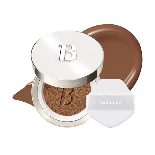 Image of BANILA CO Covericious Cover Cushion - Long-Wear, 38N CHESTNUT (0.49 oz) | Pore Blurring & Seamless Finish | Up to 100HR Long-Wear Matte Foundation | 20 Inclusive Shades | Korean Cushion Foundation