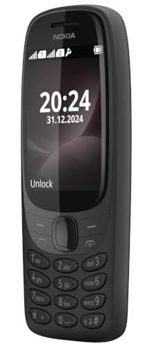 Image of Nokia 6310 Dual SIM Keypad Phone with a 2.8 inch Screen, Wireless FM Radio and Rear Camera with Flash | 1 Year Replacement Guarantee | Black