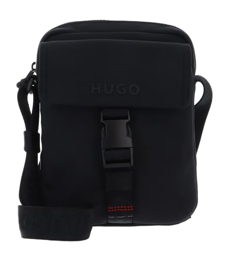 HUGO Marsel Reporter Bag negro, el bolso bandolera ideal para el día a día urbano