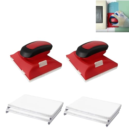 Professional Paint Edger Tool – Achieve Flawless Edges on Walls, Ceilings, and Corners | Latex Paint Flat Edger | Cutting in Tools for Painting (2 PCS)