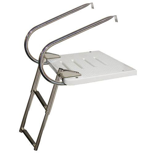 JIF Marine, LLC I/O Platform w/Telescoping Ladder