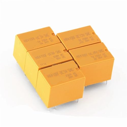 Relé de señal HK4100F-DC9V de 6 pines y 3A para circuitos electrónicos