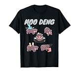 Photo Gallery moo-deng baby pygmy hippo cute zoo for family tee maglietta Photo Gallery moo-deng baby pygmy hippo cute zoo for family tee maglietta