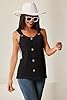 Womens Tank Tops 2025 Summer Trendy Basic Sleevele... #1
