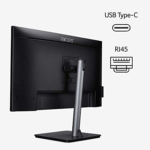 Image of acer CB273U bemipruzx 27 inch WQHD 2560 x 1440 IPS Professional Docking Monitor with AMD FreeSync | Delta E<1 | 99% sRGB | HDR10 | TUV /Eyesafe | Display Port, HDMI 2.0, USB Type-C, Ethernet & USB Ports