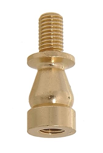 B&amp;P Lamp® 3/4" Turned Brass Risers