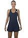 a40grados Sport & Style, Vestido Victory Azul, Mujer, Tenis y Padel (Paddle) (42 L)