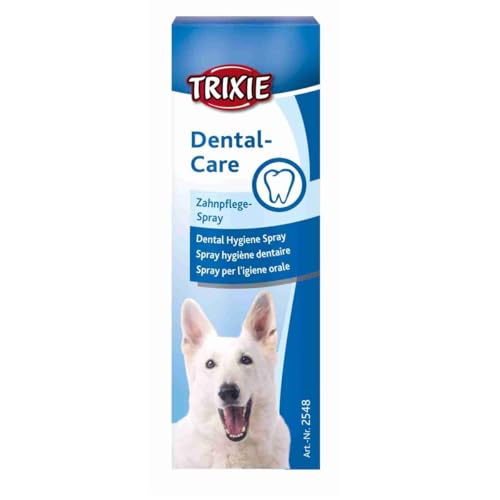 TRIXIE Dental-Care Zahnpflege-Spray | Doppelpack | 2 x 50 ml | Zahnpflegespray für Hunde | Zur Unterstützung der Zahngesundheit | Schonende und einfache Anwendung