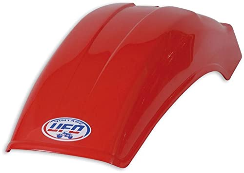 Garde-boue arrière UFO rouge Maico pour restauration de moto tout-terrain ancienne