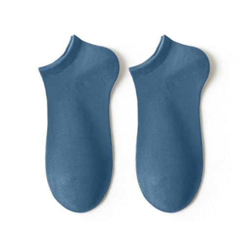 5 pairs - Men's pure cotton breathable and sweat-absorbent low-top casual comfortable heel socks - dark gray2