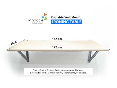 Pinnacle Techno solutions Wall Mounted Foldable Ironing Board 122 × - Image 5