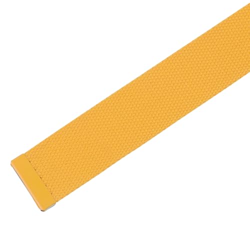 Women's All-match Braided Pants Belt Smooth Buckle Casual Daily Canvas Belt3