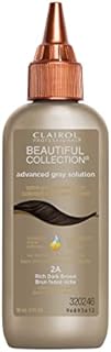 Clairol Professional Beautiful Advanced Gray Solutions 2a Rich Dark Brown, 3 oz