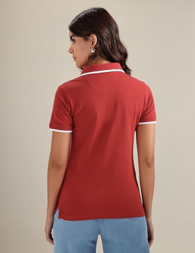 Image of U.S. Polo ASSN. Women's Cotton Slim Fit T-Shirt