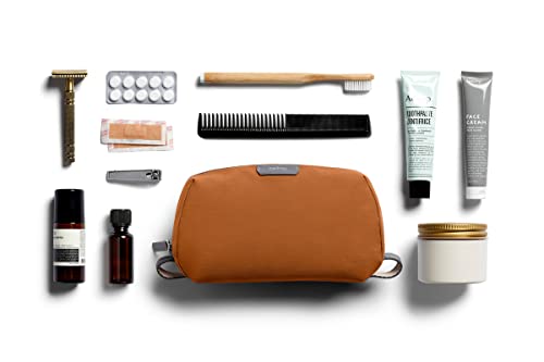 Bellroy Toiletry Kit, water-resistant woven toiletry travel bag (toiletries, cologne, shaving accessories, hairbrush, toothbrush)