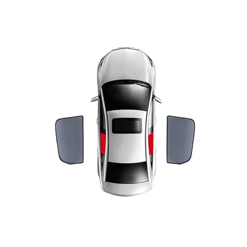 Pare-soleil voiture Lexus NX AZ20 2022 2023 2024 fenêtres arrière 2PCS