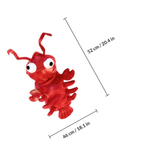 Disfraz para Perro Langosta Rojo Talla XL miniatura 2