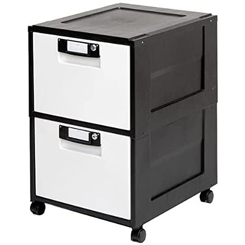 【在庫処分】アイリスオーヤマ キャビネット オフィス 深型2段 HG-202 ブ 31-418Ug4RL.jpg