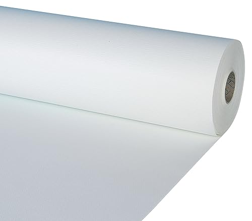 Semin Toile de Verre à Peindre Motif Plafond – Rouleau 50 x 1 m – Fibre de Verre Pré-Enduite – Rénovation Mur & Plafond – Masque Défauts & Fissures...