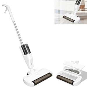 Nass Trockensauger, Staubsauger mit Sprühfunktion, Saugwischer Wischsauger kabellos, 60Min Staubsauger mit Wischfunktion, Blaue Sterilisation, 550mL Wassertank, 3 in 1 Bodenwischer für Harte Boden
