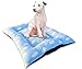 ZK ZuresKa Cama para Perro Pequeño o Gato - Cojín, Alfombra, Colchón o Colchoneta de Mascota para Suelo, Lavable y Tamaño S, 54x38 cm (también Ideal para Cachorros)