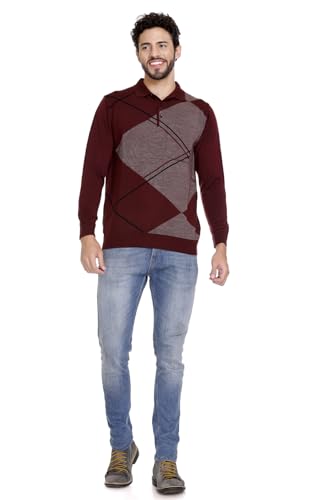 Image of In Love Men's Cotton Blend Warm Winter Wear Top Full Sleeves