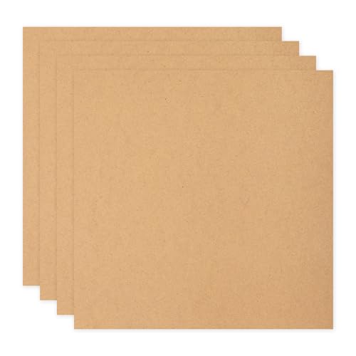 MECCANIXITY MDF Wood Board for Crafts,1/12'(2mm) Thick Medium Density Fiberboard Unfinished Wood for DIY...