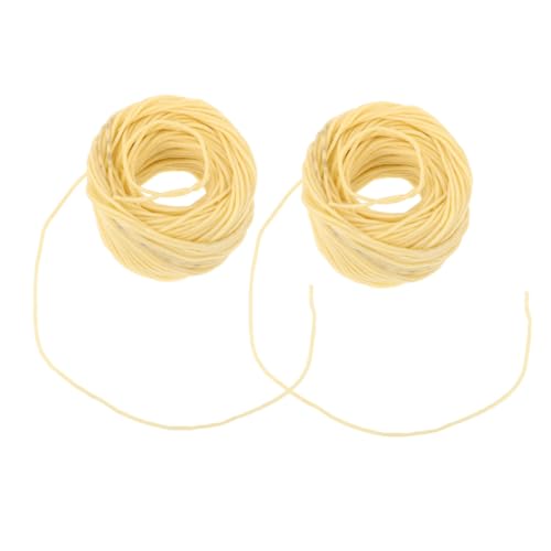 Pabilos de cuerda de lino 2mm color claro 30 metros