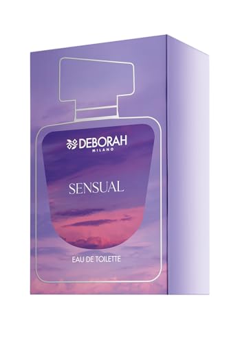 Deborah Milano - Eau de Toilette Sensual, Profumo Donna, Fragranza Ambrata e Fiorita, 100 ml