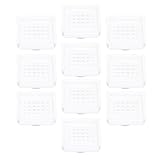 Tyenaza Gates d'entrée de la Ruche, 10pcs Hives Ruves Nuc Box Vendre d'ouverture pour Les apiculteurs (Blanc)