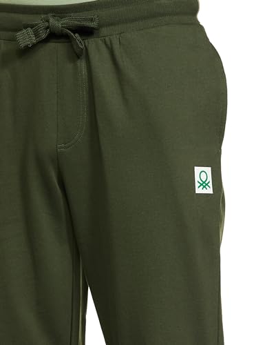Image of United Colors of Benetton Men Regular Mid Rise Pants