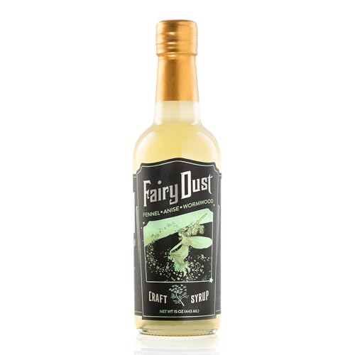 Absinthia Fairy Dust Craft Mixer &ndash; Herbal Non-Alcoholic Cocktail Syrup with Fennel, Anise...
