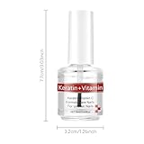 KYDA Keratin + Vitamins C Nail Care Oil, Nail Growth and Strengthener Keratin Cuticle Treatment Oil, Moisturizing Base Coat for Dry, Damaged Nails - Image 7