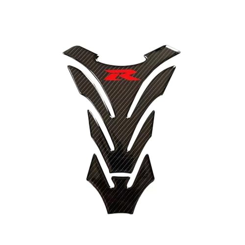 Stickers Réservoir Traction Pads Moto pour GSXR 1000 750 600 Autocollant Couvercle Noir - 3