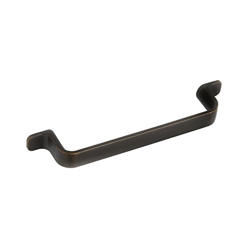 Furnipart Rio LA Handle 128 mm Antique Furniture Handle Width 164 mm Die-Cast Zinc Antique Brown, Bronze, antik braun