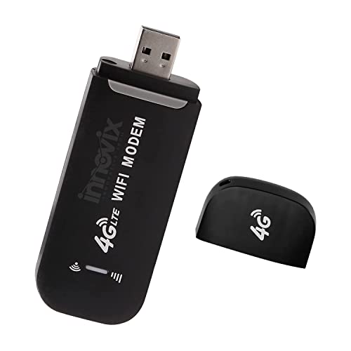 Image of 4G Wireless Dongle with All Sim Support, High Speed 4G WiFi Dongle | 4G Data Card Portable WiFi Hotspot with 150 Mbps Single Band Premium Chipset (4g Dongle Connects Up to 10 Devices)