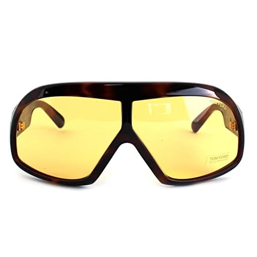Tom Ford CASSIUS-02 FT 0965 Dark Havana/Light Brown Yellow 78/4/125 unisex Sunglasses