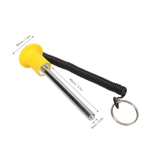 Culnflun Pasador de Pila de Pesas para Gimnasio, Entrenamiento de Fuerza Magnética, Tornillo de Entrenamiento de Fuerza magnética con Cuerda de tracción - imagen 7