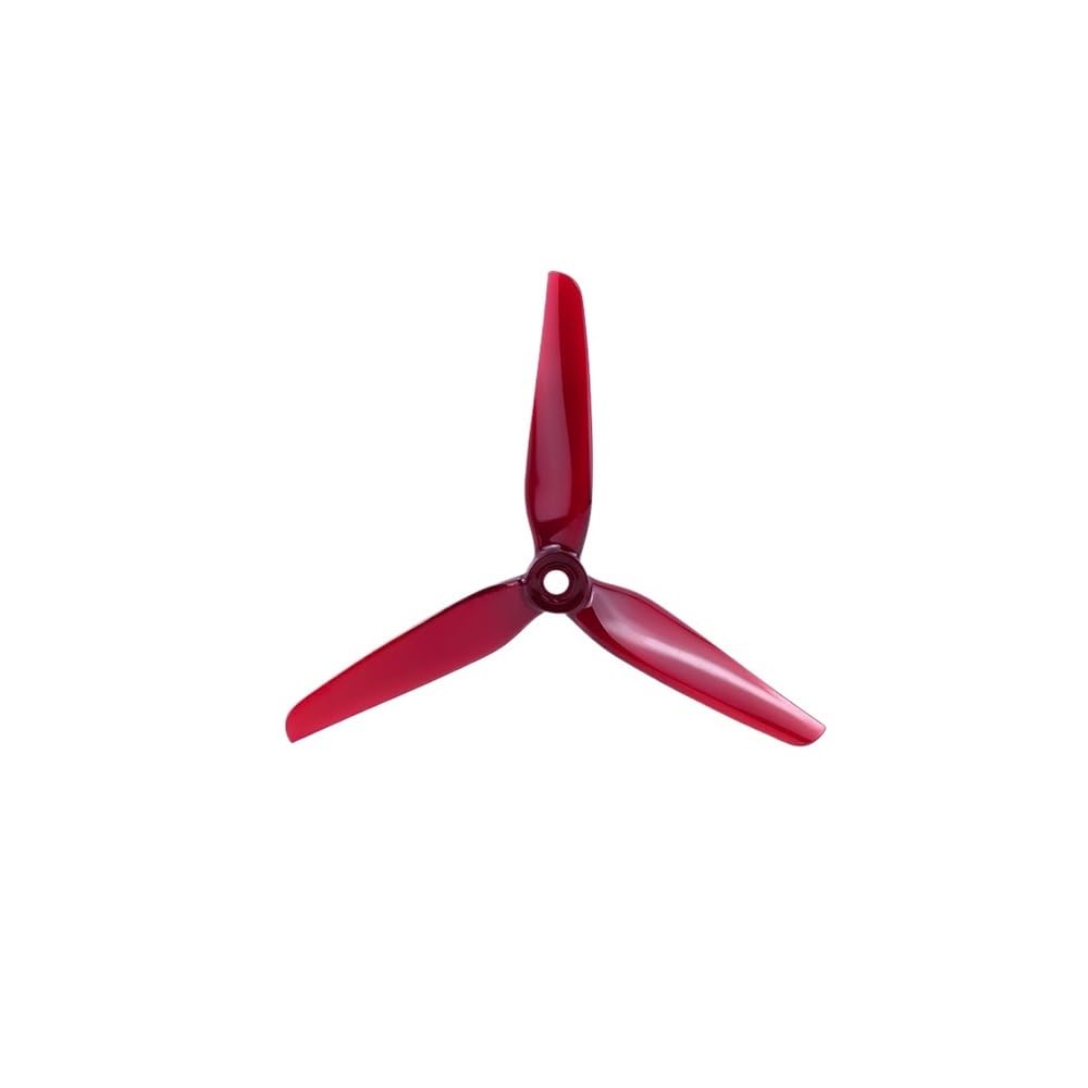 Hélice Rouge à 3 pales pour Drone Manta5 Pro FPV : lot de 8 paires de rechange