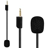 AKKE BlackShark V2 Mic Replacement 3.5mm Jack Detachable Microphone Boom Noise Cancelling Compatible for Razer BlackShark V2,V2 Pro, Gaming Headsets