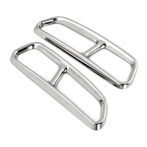 Cadre de décoration de pot d'échappement chrome pour sublimer vos trajets en Audi A6 C7