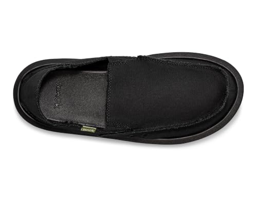 Image of Sanuk Donny Mens Loafers - Slip On Shoes with Memory Foam Footbed