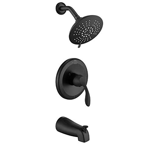 HOMELODY Shower Tub Kit, Tub and Shower Trim Kit (Valve Included) with 5-Spray