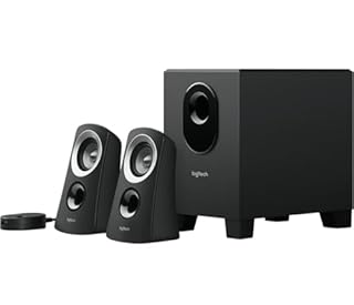 Logitech Z313 2.1 Sistema Di Altoparlanti Multimediali Con Subwoofer, Audio Full Range, 50 Watt, Bassi Potenti, Ingressi Audio Bluetooth E 3,5 Mm, â€ŽPresa EU/IT, PC/PS4/Xbox/TV/Smartphone/Tablet