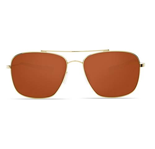 Image of Costa Del Mar Mens Canaveral Round Sunglasses
