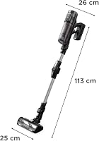Rowenta X-Force Flex 13.60, kabelloser Akku-Staubsauger, Allergiker-Modell, Tiefe Reinigungskraft, Flex-Gelenk, 150 Air Watt, bis zu 60 Minuten Laufzeit, Made in France, RH9A36WV – Ansicht 3