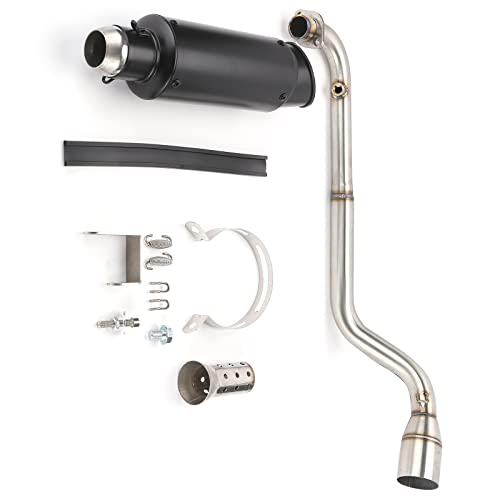 Silenciador de bucle y sistema escape completo para Kawasaki Z125 Pro